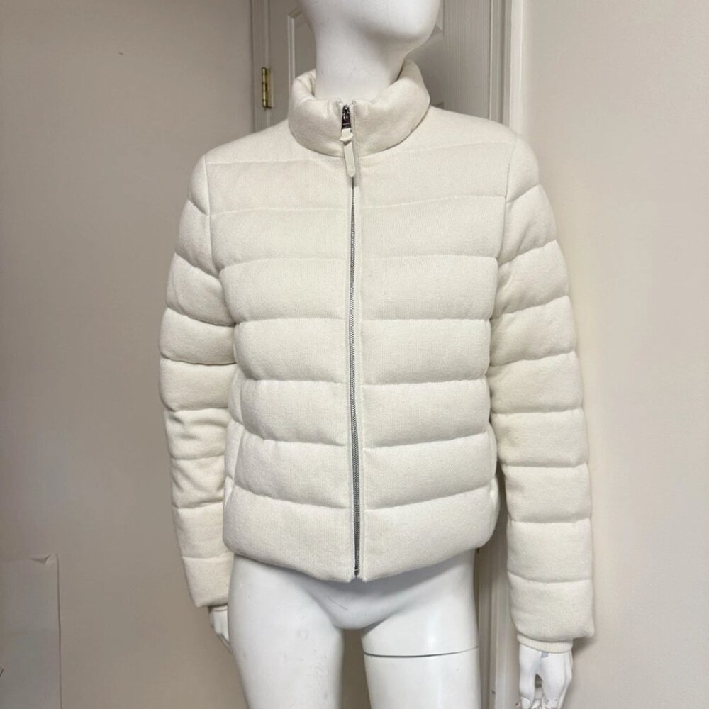 Mackage Melia Cashmere-Blend Puffer Down Jacket